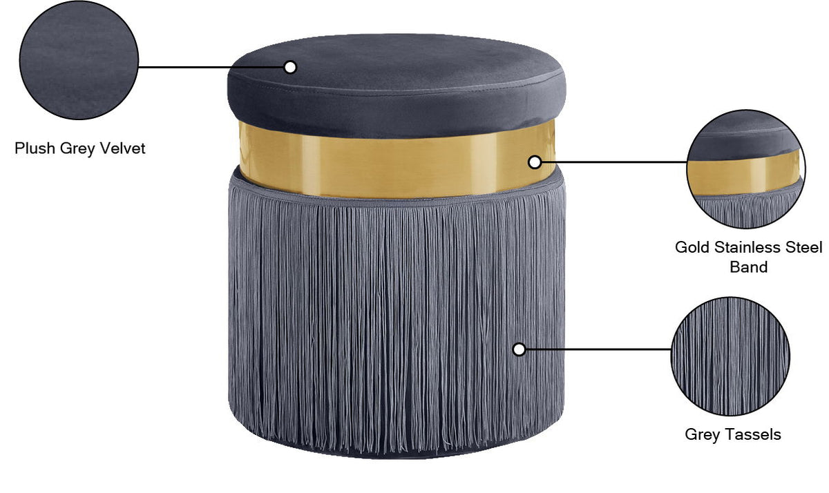 Yasmine - Stool Ottoman