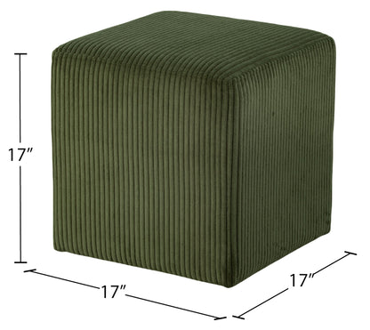 Roy - Microsuede Ottoman / Stool
