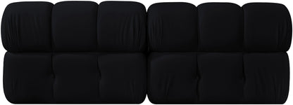 Orin - Velvet Performance Fabric Upholstered 2 Piece Modular Sofa