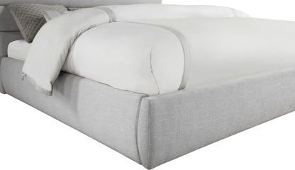 Adam - Linen Fabric Bed With 52" Headboard