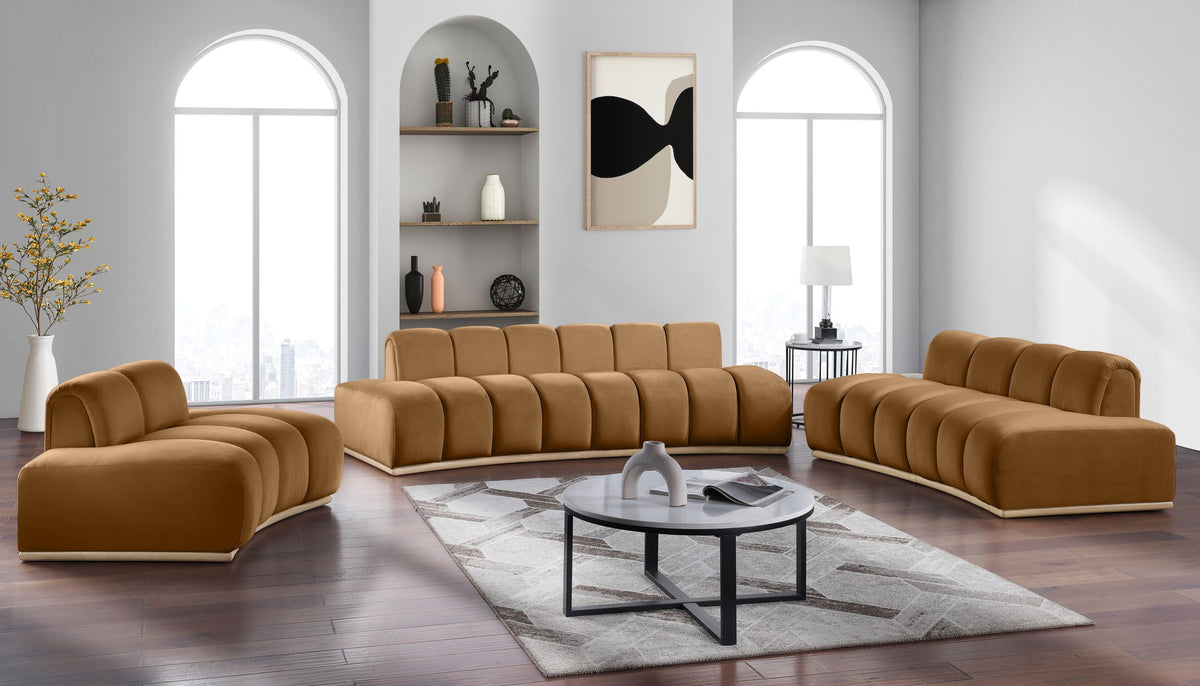 Jace - Loveseat - Saddle