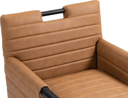 Aimee - Dining Arm Chair - Black Legs