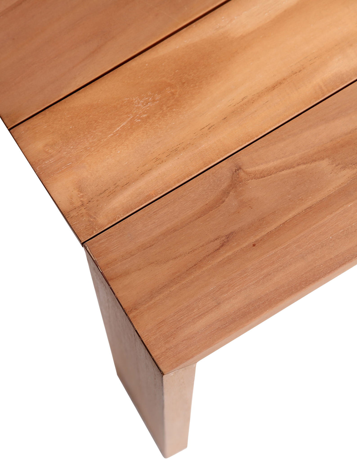 Tulum - Teak Outdoor Patio Dining Table - Natural