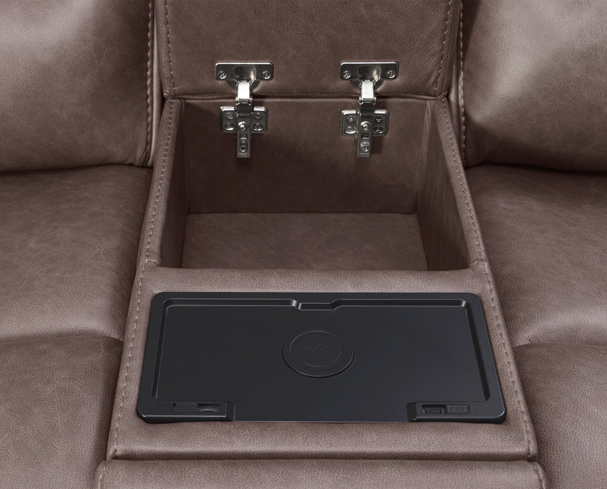 Lawson - Power Reclining Sectional With Adjustable Headrests