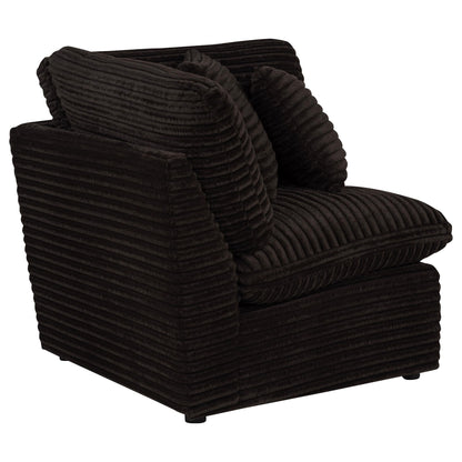 Collins Modular Corner Chair Chocolate Brown
