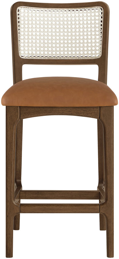 Atrium - Counter Stool With Brushed Brown Base (Set of 2)