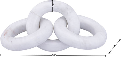 Rings - Marble Decorative Chain Links