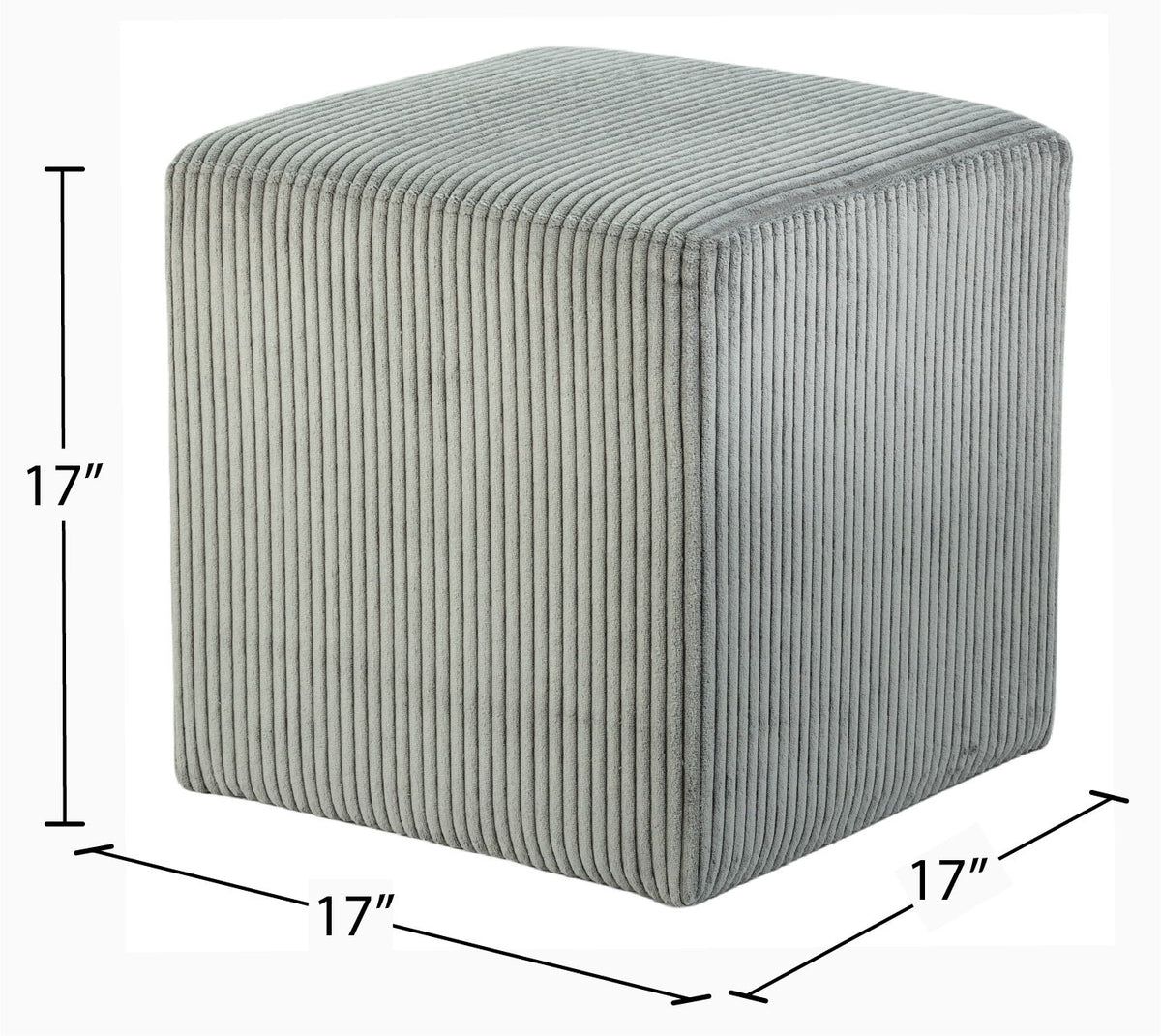 Roy - Microsuede Ottoman / Stool
