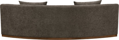 Avanti - 104" Chenille Fabric Upholstered Sofa