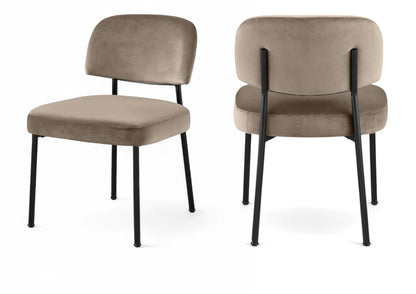 Zarelle - Performance Fabric Upholstered Dining Chair (Set of 2)