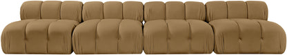Orin - Velvet 4 Piece Modular Sofa