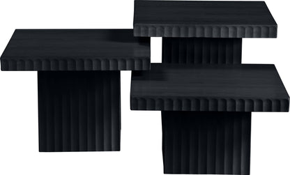 Spencer - Oak Veneer 3 Piece Coffee Tabl