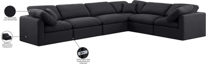 Indulge - Linen 6 Piece Modular Corner Sectional