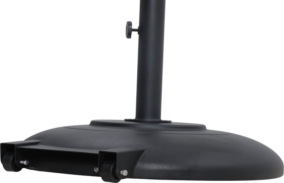 Amalfi - Patio Umbrella - Black Base / Light Brown Pole