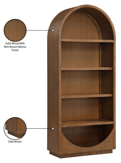 Hearth - Oak Veneer And Solid Wood Bookcase