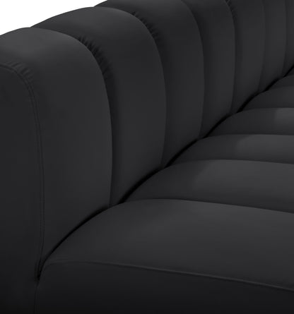 Arc - Faux Leather 3 Piece Modular Corner Sofa