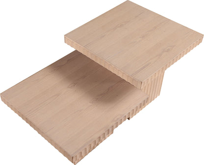 Spencer - Oak Veneer 2 Piece Coffee Table