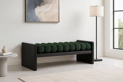 Waverly - Bench With Black Frame