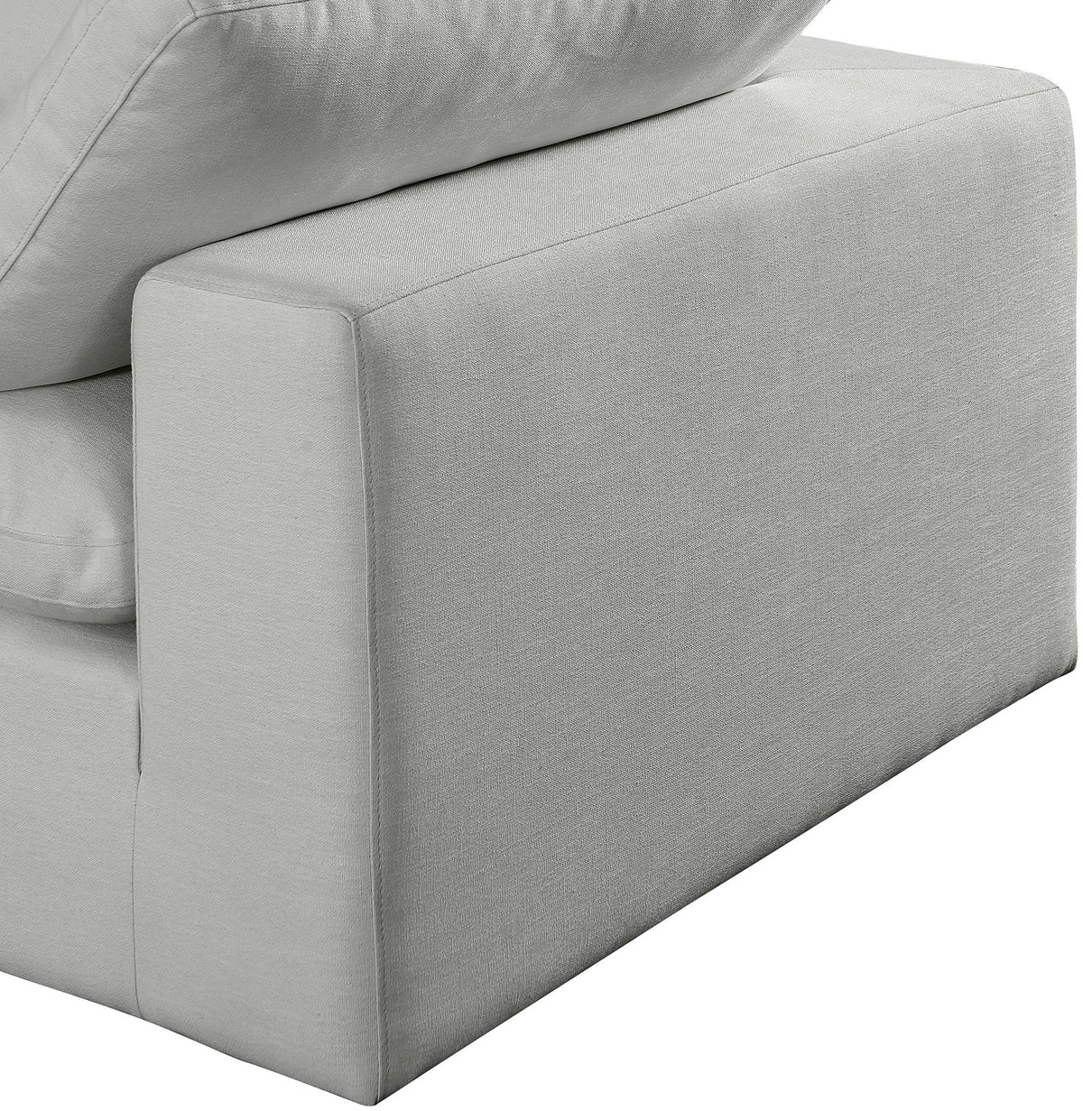 Comfy - 5 Piece Linen Modular Sectional