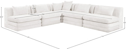 Stellar - 5 Piece Upholstered Modular Sectional