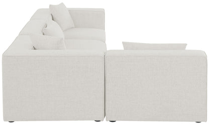 Cube - Linen 4 Piece Modular Corner Sectional