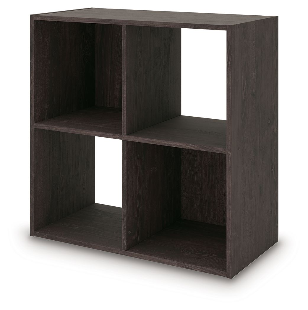 Piperton - Four Cube Organizer - Charcoal