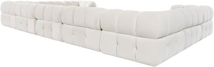 Orin - Velvet Performance Fabric Upholstered 9 Piece Sectional