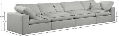 Comfy - Linen Modular Sofa 4 Seats