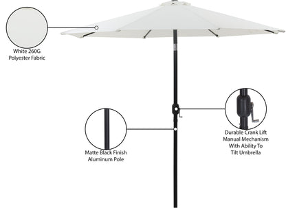 Fiji - Patio Umbrella With Black Pole