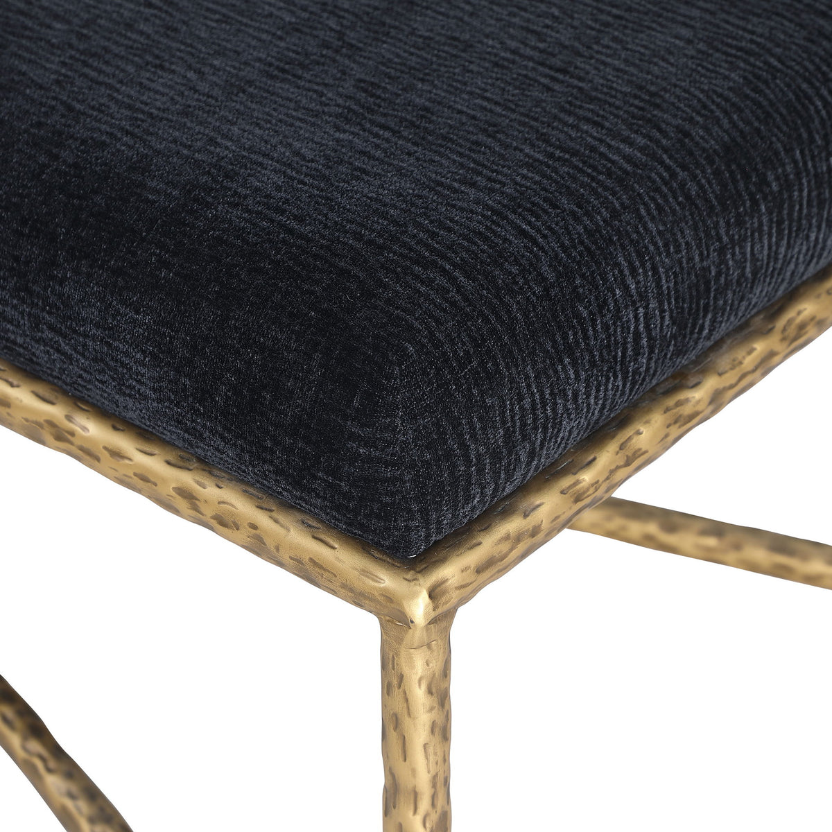 Valley - Bench With Gold Frame