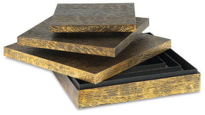 Keldy - Box Set (Set of 3) - Antique Brass Finish