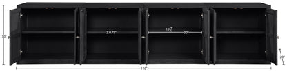Vero - Solid Wood And Oak Venee Sideboard/Buffet