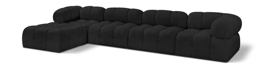 Ames - 5 Piece Fabric Modular Sectional