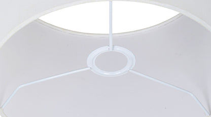 Opaline - Linen Textured Fabric And Brass Table Lamp