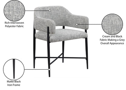 Dame - Fabric Upholstered Dining Chair (Set of 2)