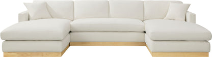 Johanna - 3 Piece Sectional - Natural Base