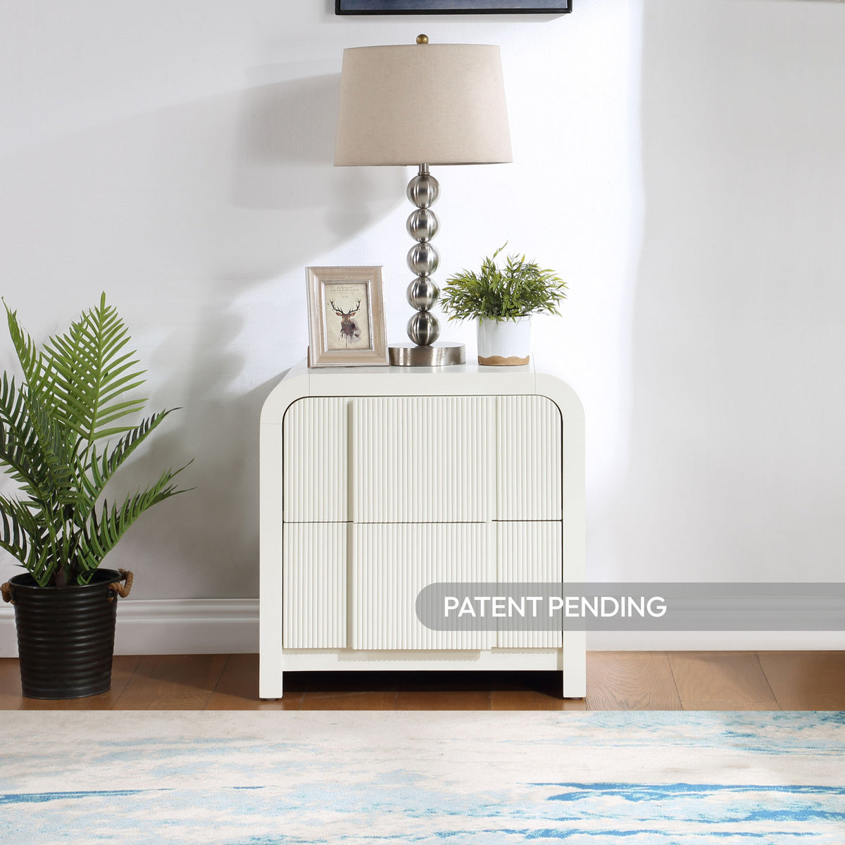 Fluted - Night Stand