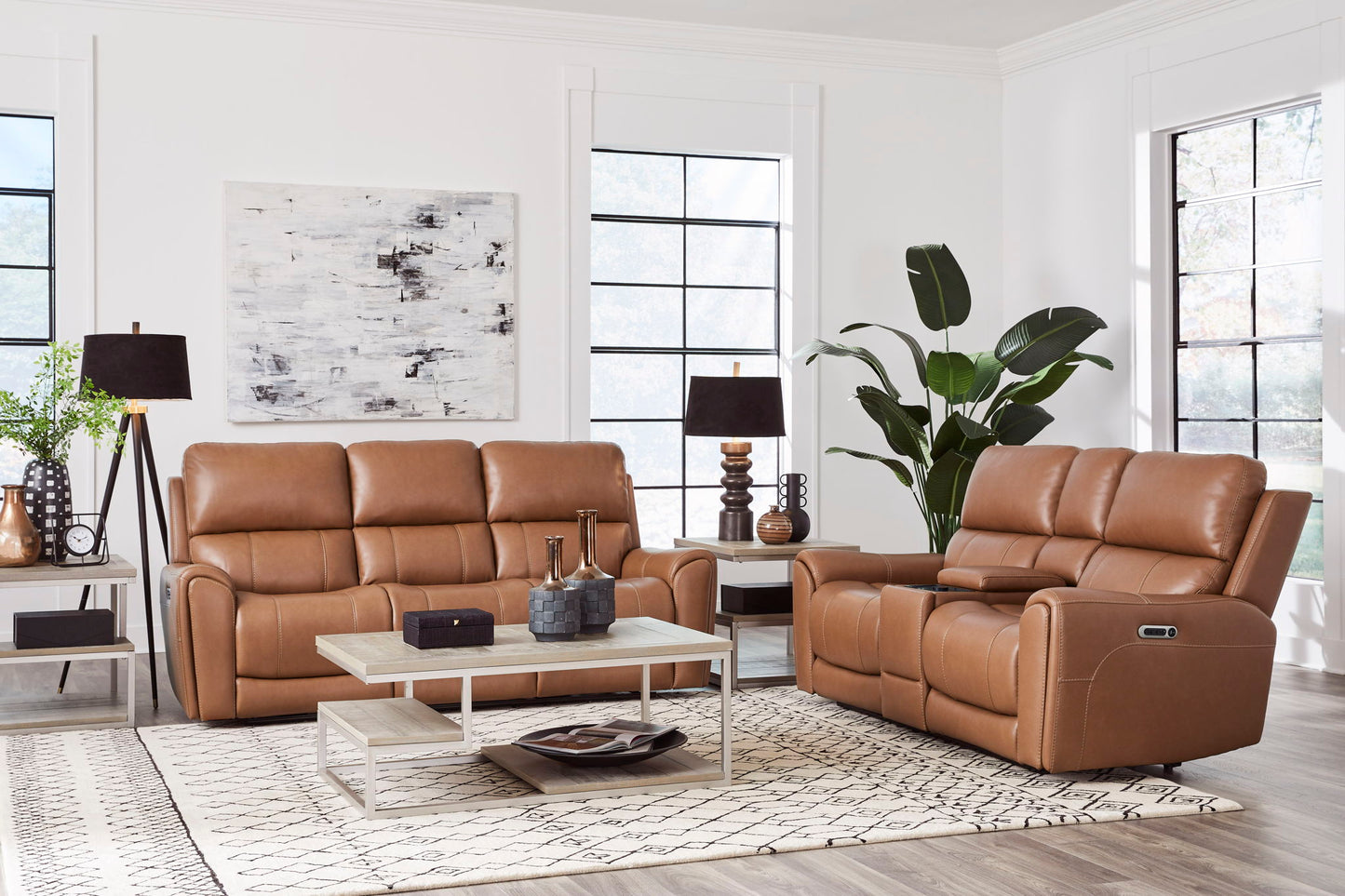 Hancock - Zero Gravity Power Reclining Sofa With Drop Down Table P3