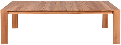 Tulum - Teak Outdoor Patio Dining Table - Natural
