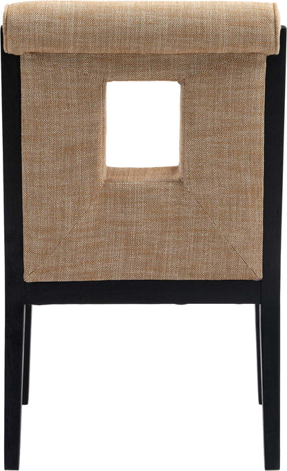 Gwendolyn - Dining Arm Chair With Black Frame