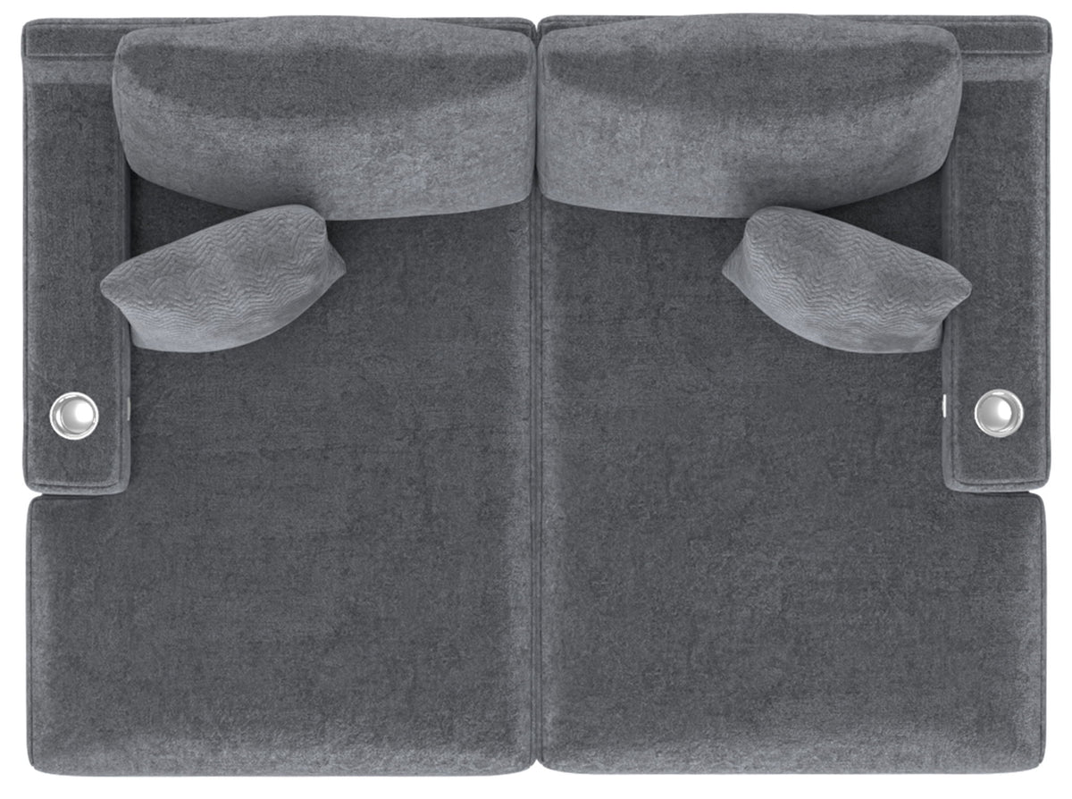 Cozy - 2 Piece Double Wide Chaise With USB Charging Ports