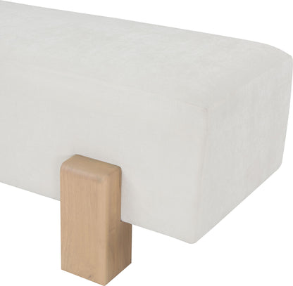 Edison - Bench - Light Brown Base