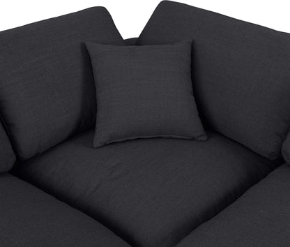 Comfy - 5 Piece Linen Modular Sectional