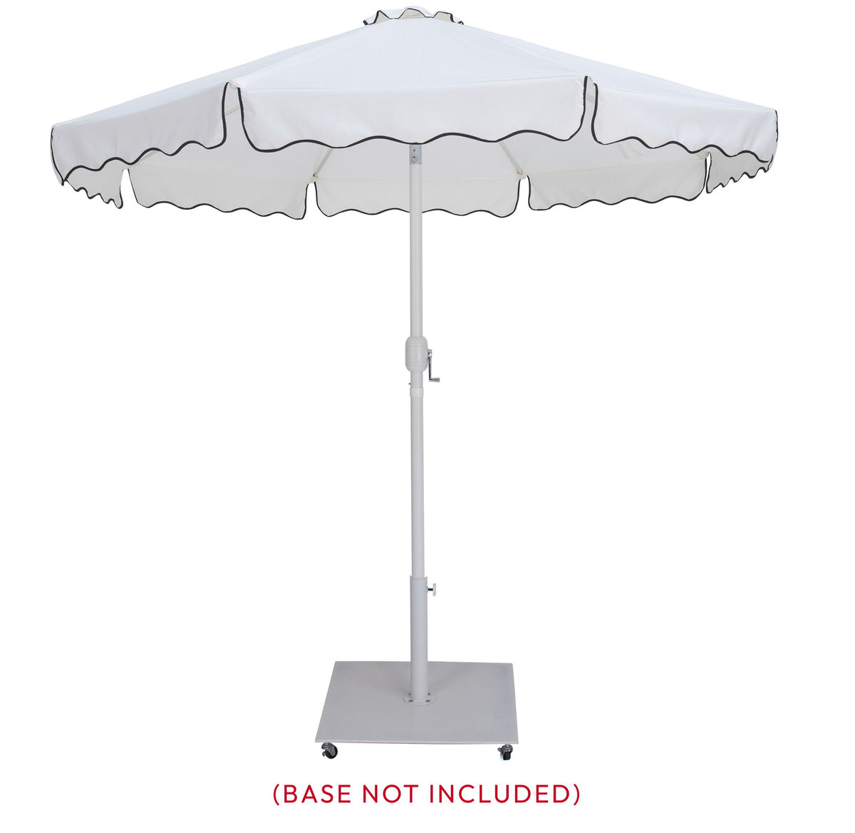Amalfi - Patio Umbrella - White Pole