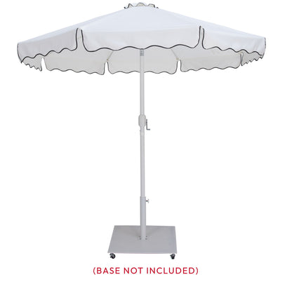 Amalfi - Patio Umbrella - White Pole