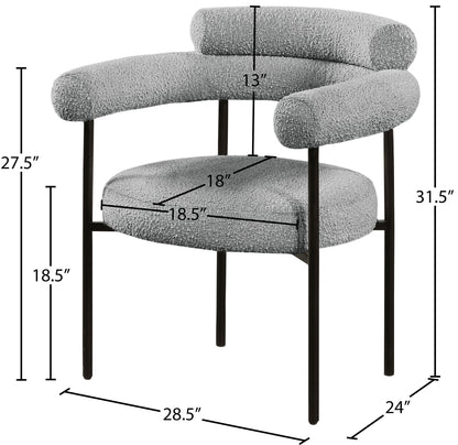 Blake - Dining Chair With Black Legs (Set of 2)