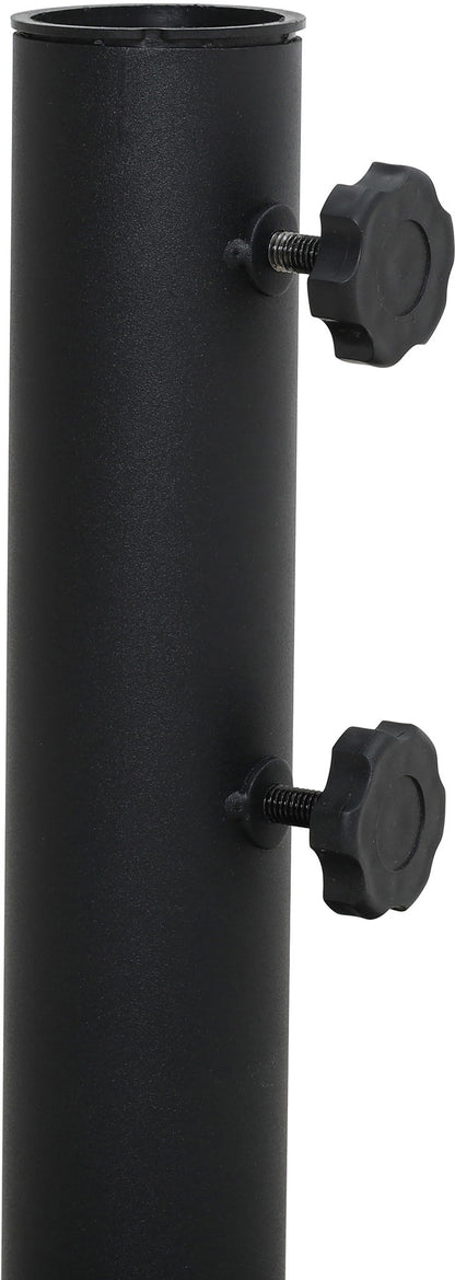Fiji - Aluminum Patio Umbrella With Round Black Base