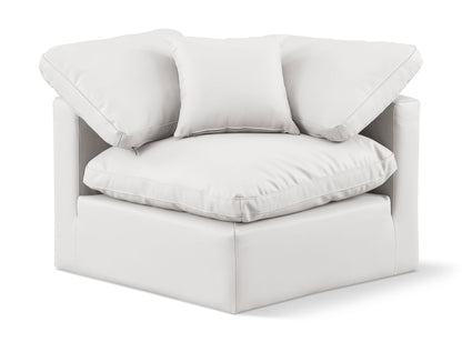 Indulge - Faux Leather Corner Chair