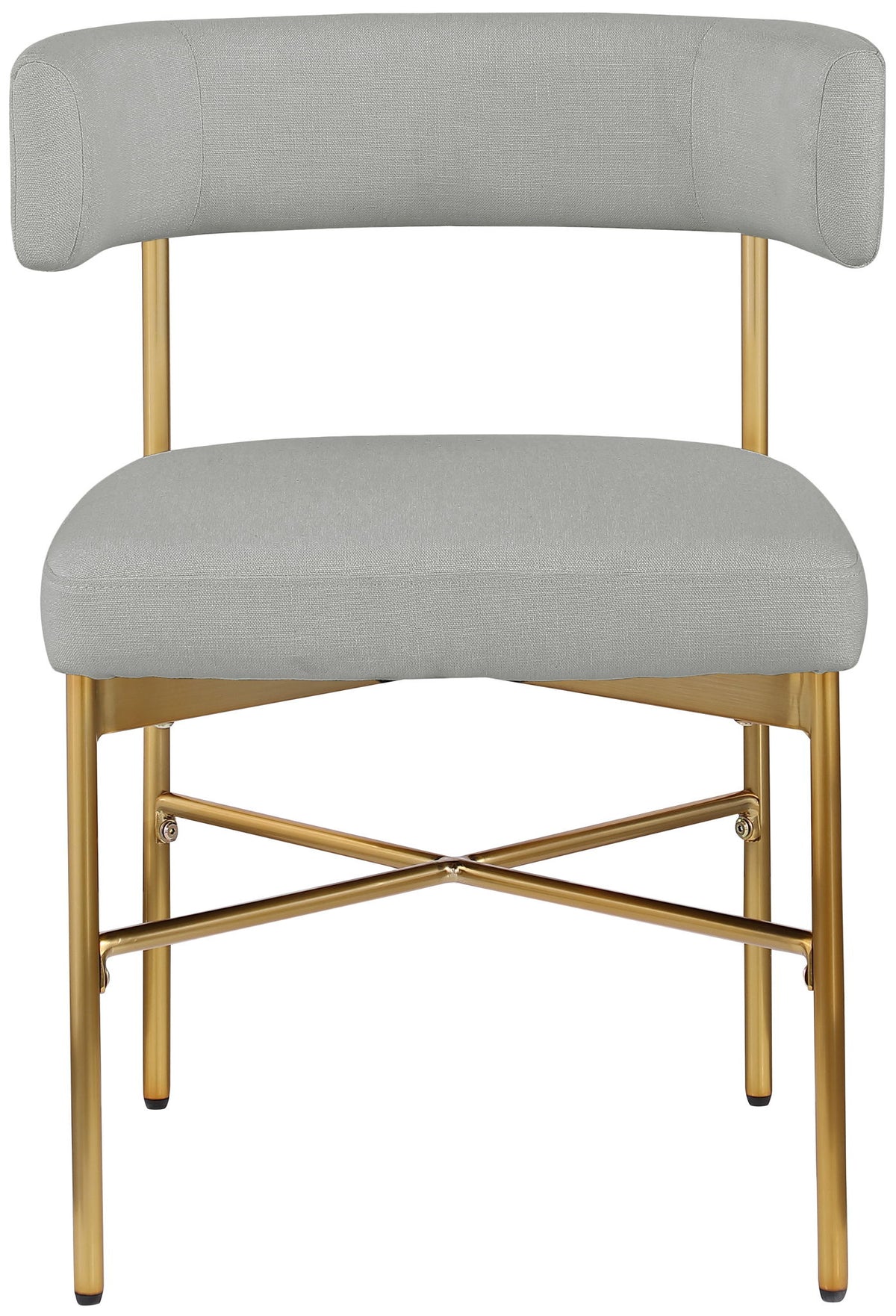 Rivage - Durable Dining Chair With Gold Frame (Set of 2)