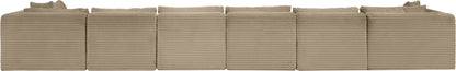Shaggy - Fabric 7 Piece Modular Sectional